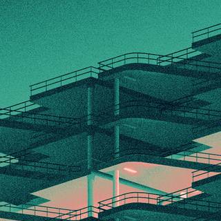 Green minimalist iPhone wallpaper