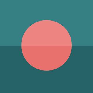 Green minimalist iPhone wallpaper