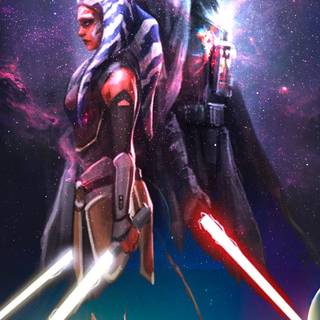 Ashoka iPhone wallpaper