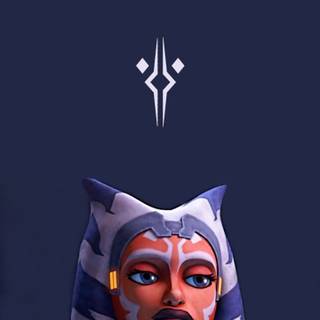 Ashoka iPhone wallpaper