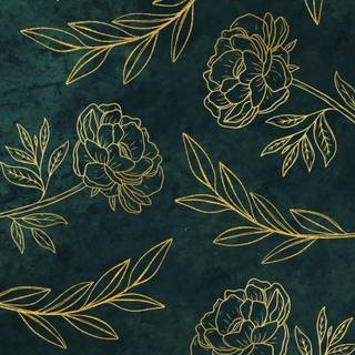 Green minimalist iPhone wallpaper