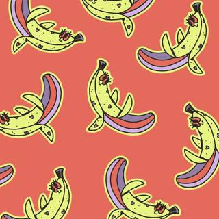 Banana phone wallpaper