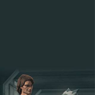 Ashoka iPhone wallpaper