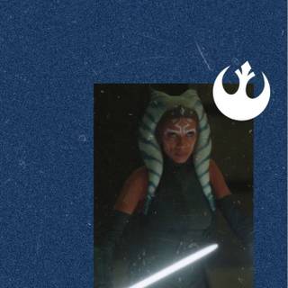 Ashoka iPhone wallpaper