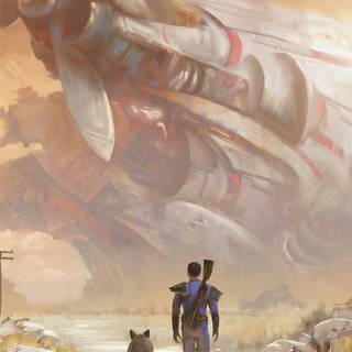 Fallout 4 iPhone wallpaper
