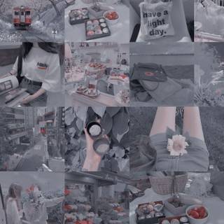 Grey aesthetic phone wallpaper