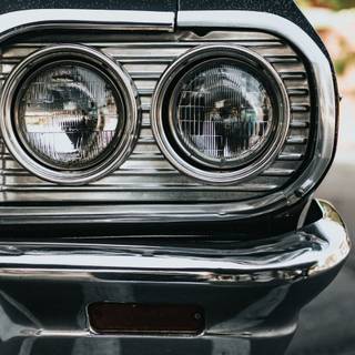 Retro cars iPhone wallpaper