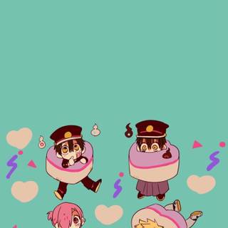 Hanako iPhone wallpaper