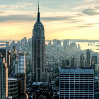 Cityscape iPhone wallpaper