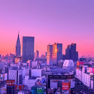 Cityscape iPhone wallpaper