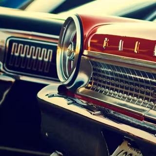 Retro cars iPhone wallpaper