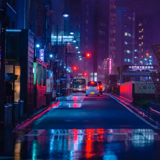 Cityscape iPhone wallpaper