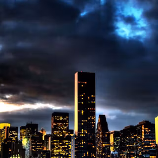 Cityscape iPhone wallpaper