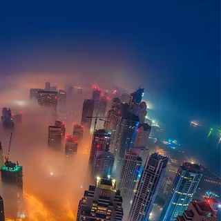 Cityscape iPhone wallpaper