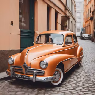 Retro cars iPhone wallpaper
