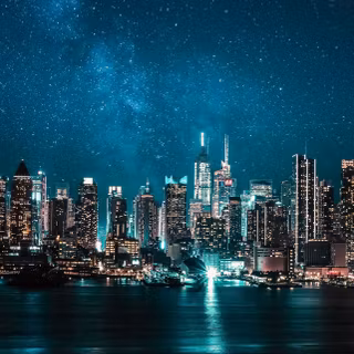 Cityscape iPhone wallpaper