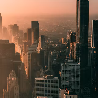 Cityscape iPhone wallpaper