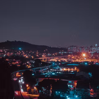 Cityscape iPhone wallpaper