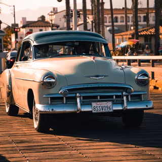 Retro cars iPhone wallpaper