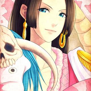 Boa Hancock phone wallpaper