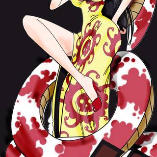 Boa Hancock phone wallpaper