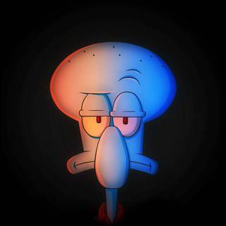 Squidward phone wallpaper