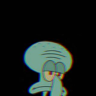 Squidward phone wallpaper