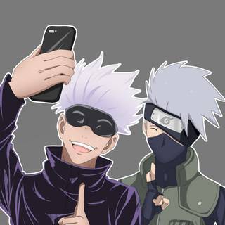 Gojo x Kakashi wallpaper
