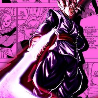 Black Goku manga wallpaper