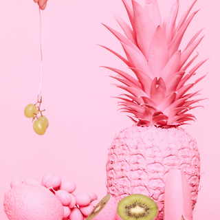 Pink fruit wallpaper