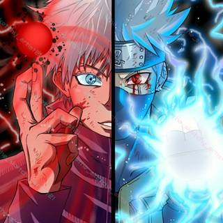 Gojo x Kakashi wallpaper