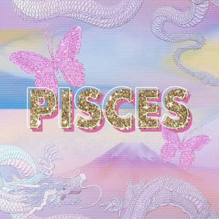 Pink Pisces wallpaper