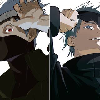 Gojo x Kakashi wallpaper