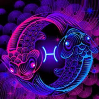 Pink Pisces wallpaper