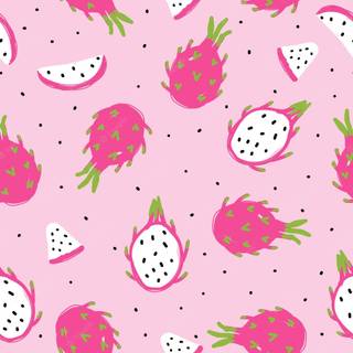 Pink fruit wallpaper