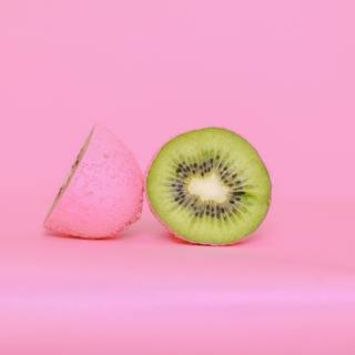 Pink fruit wallpaper