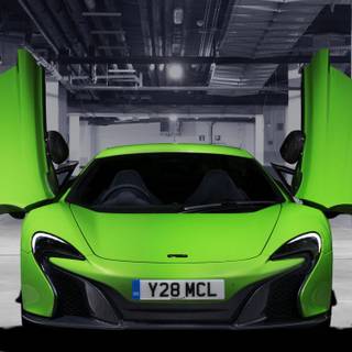 Green McLaren wallpaper
