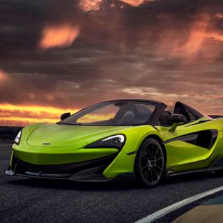 Green McLaren wallpaper