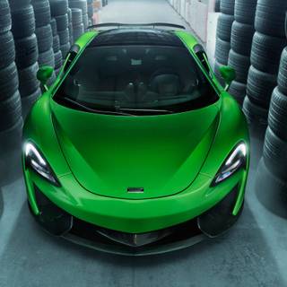 Green McLaren wallpaper