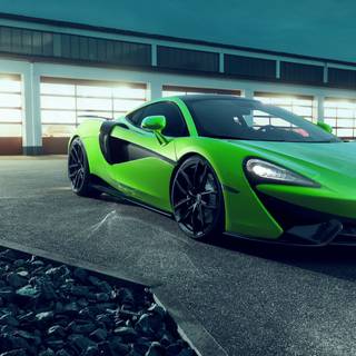 Green McLaren wallpaper