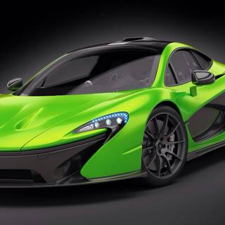 Green McLaren wallpaper