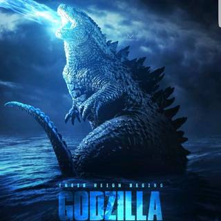 Godzilla poster wallpaper
