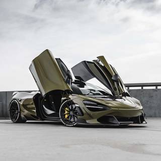 Green McLaren wallpaper