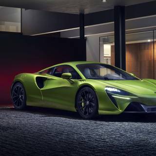 Green McLaren wallpaper