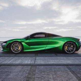 Green McLaren wallpaper