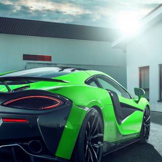 Green McLaren wallpaper