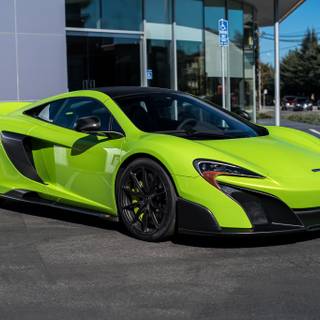 Green McLaren wallpaper