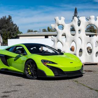 Green McLaren wallpaper
