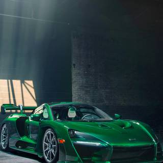Green McLaren wallpaper