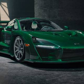 Green McLaren wallpaper